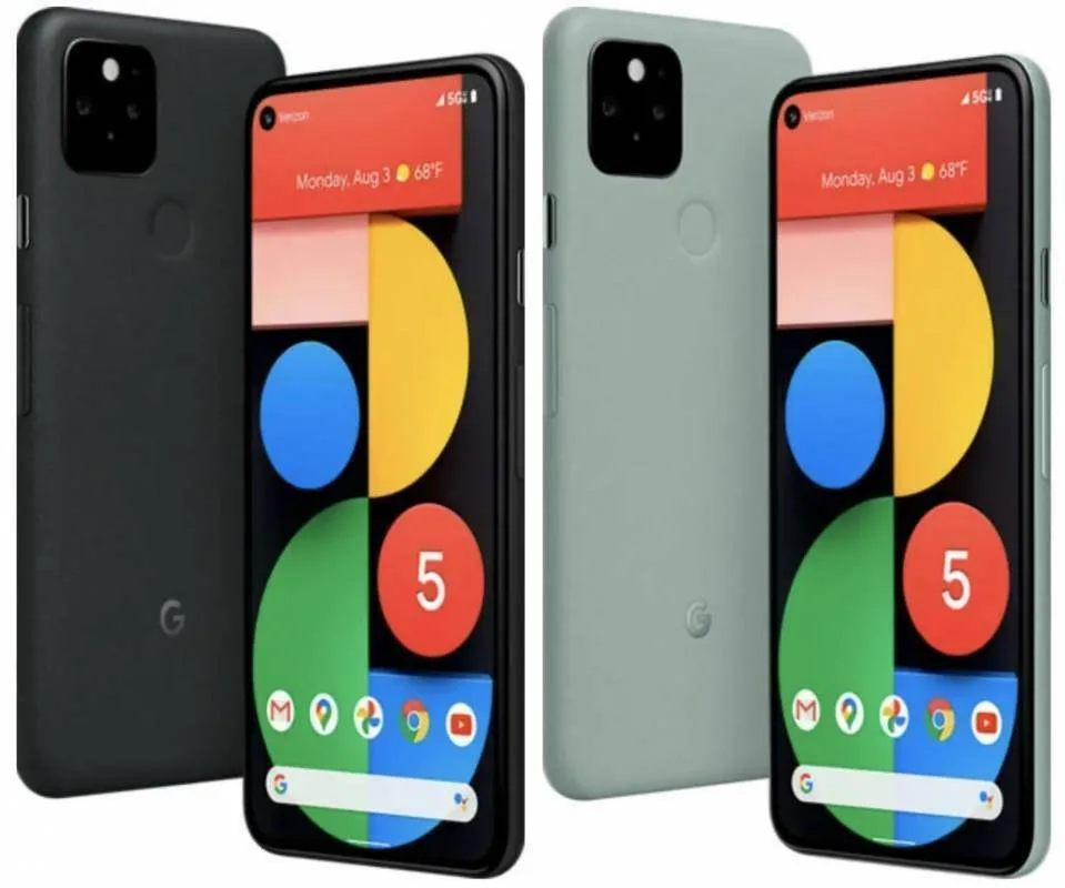 Google Pixel 5 Colors
